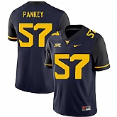 West Virginia Mountaineers 57 Adam Pankey Navy College Football Jerseys Dzhi,baseball caps,new era cap wholesale,wholesale hats